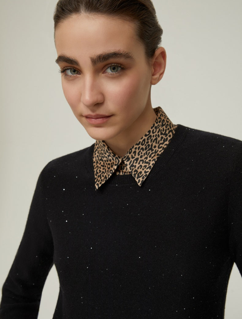 Pennyblack Maglia con micro-paillettes