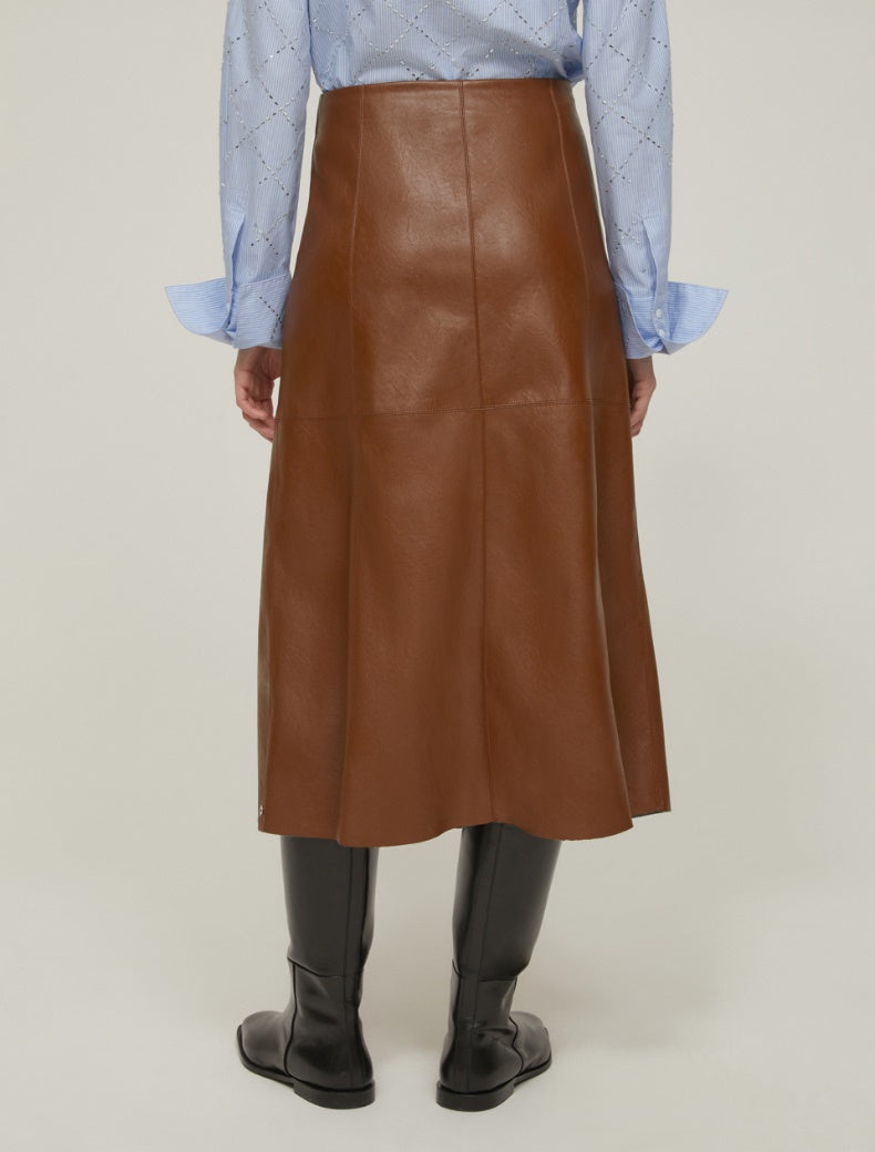 Pennyblack Gonna midi in jersey spalmato
