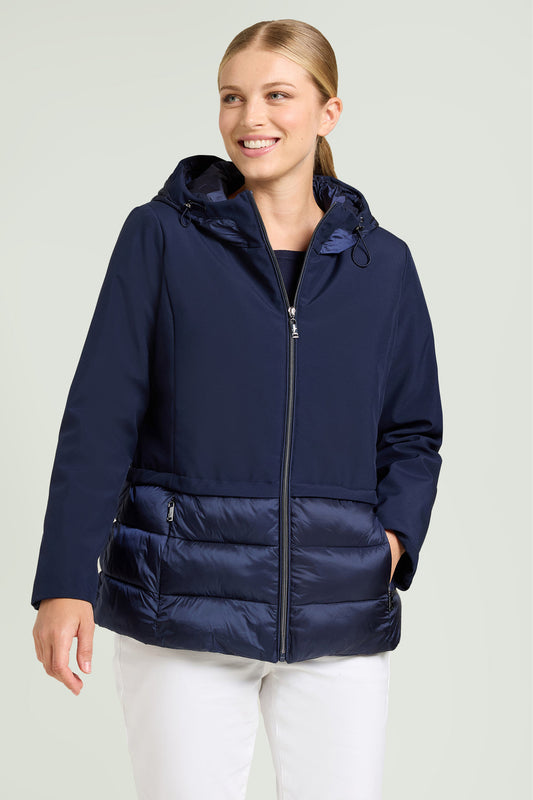 Luisa Viola Caban imbottito con cappuccio