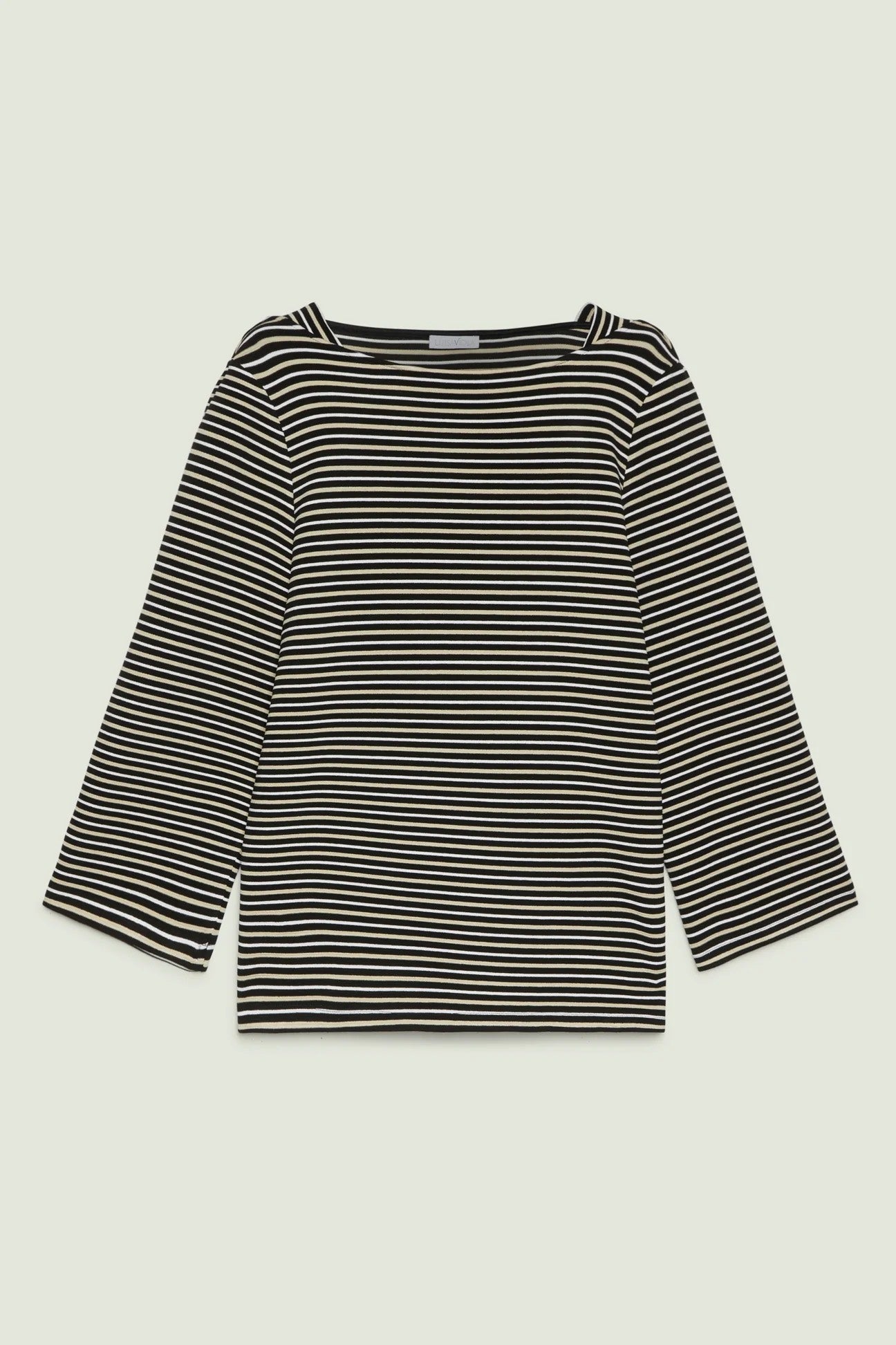 LuisaViola FELPA RIGATA IN JERSEY OTTOMAN