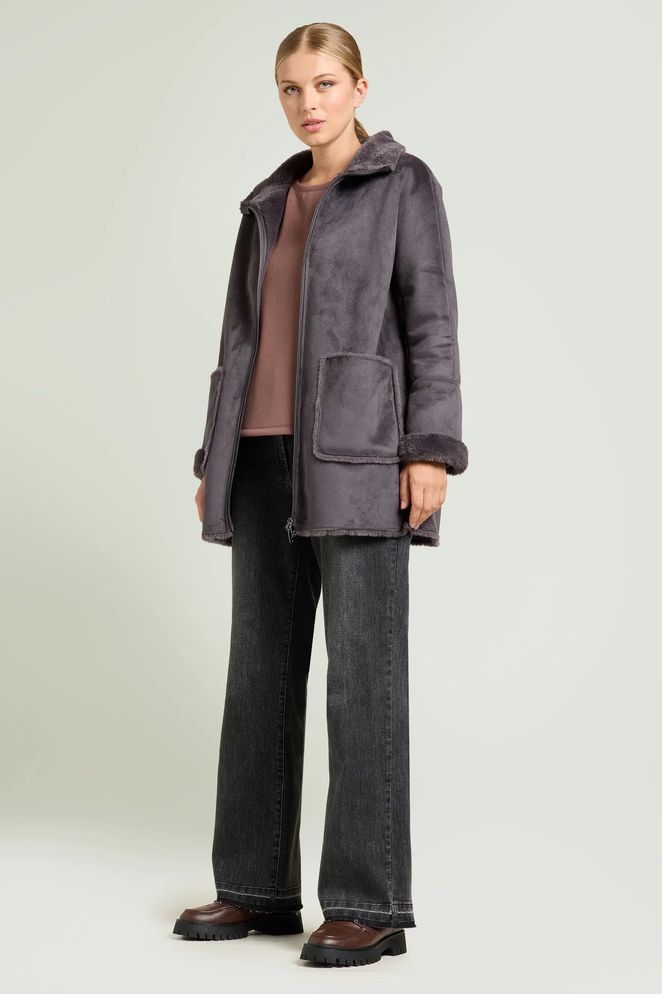 LUISA VIOLA Cappotto soft-touch