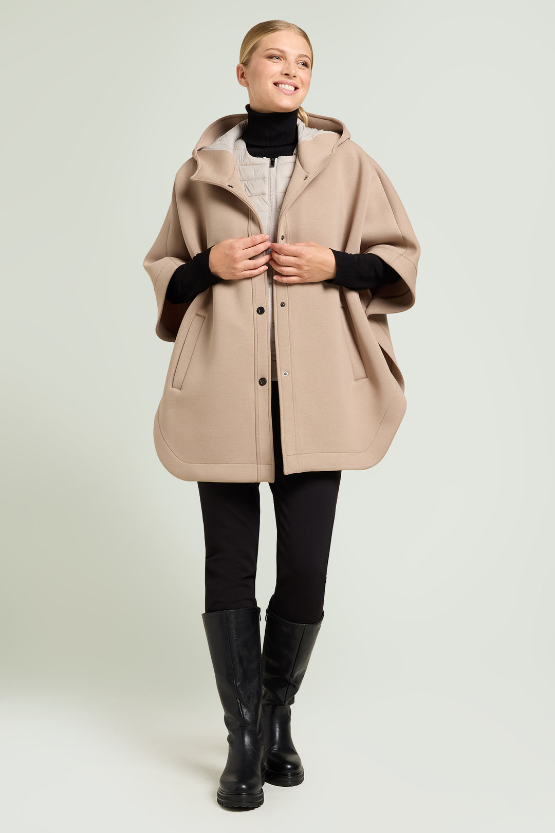 Luisa Viola Cappa+Gilet 3 in 1