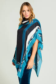 LuisaViola sciarpa-foulard stampata
