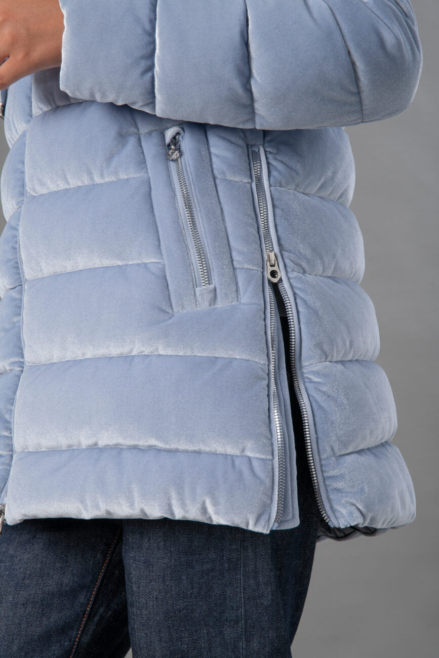 Rihunik Piumino effetto velluto