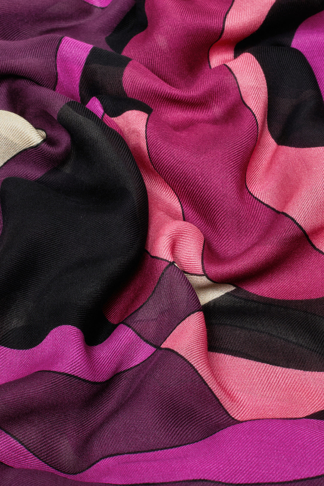 LuisaViola sciarpa-foulard stampata