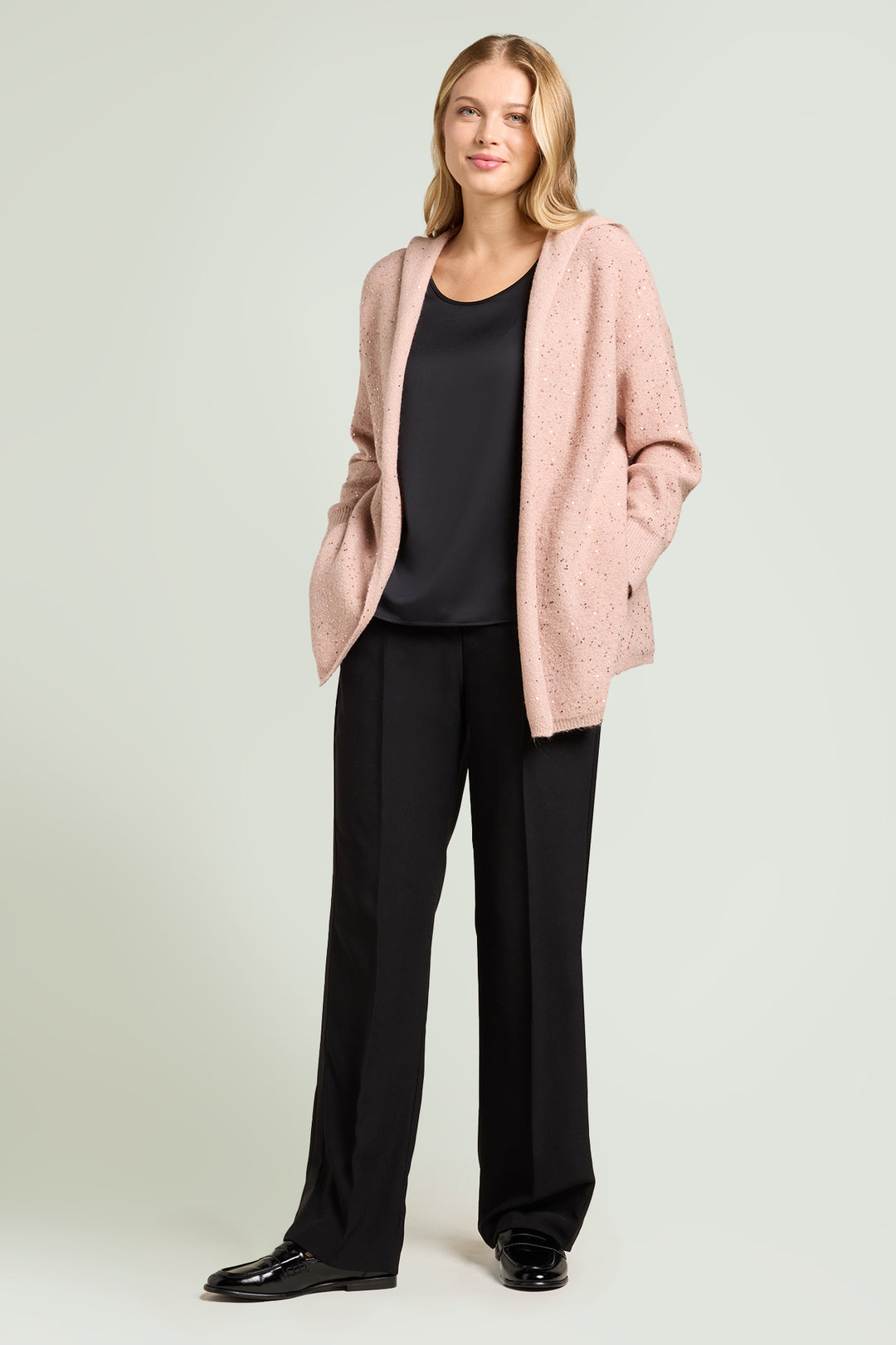 LuisaViola cardigan full paillettes