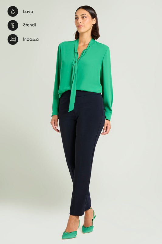 Luisa Viola Blusa in doppia georgette