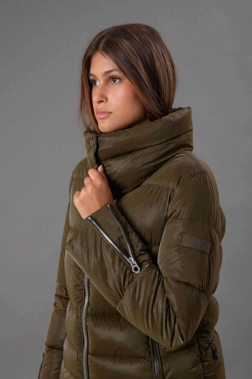 Rihunik Imbottito corto zip