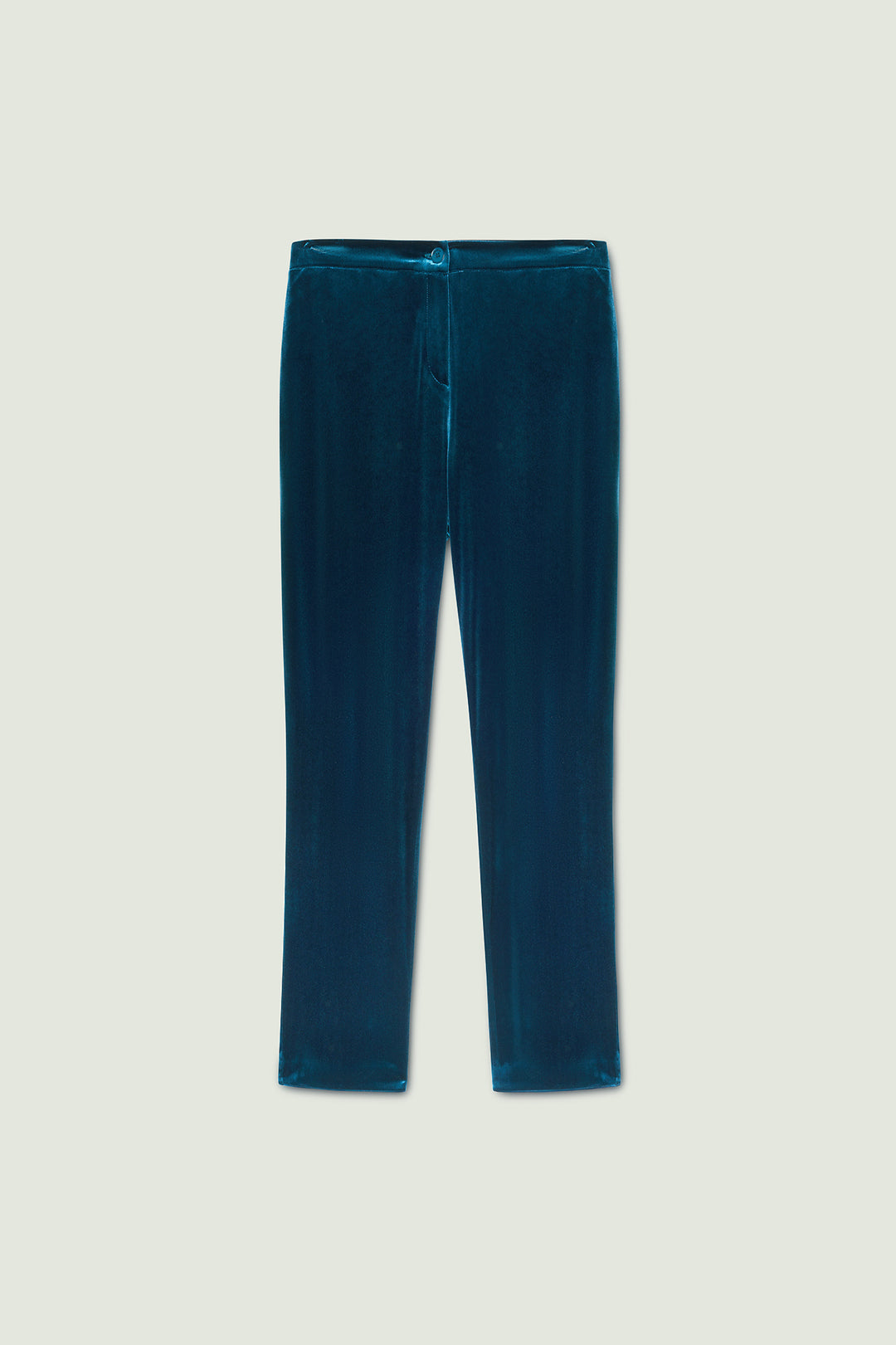 LuisaViola pantaloni in velluto stretch