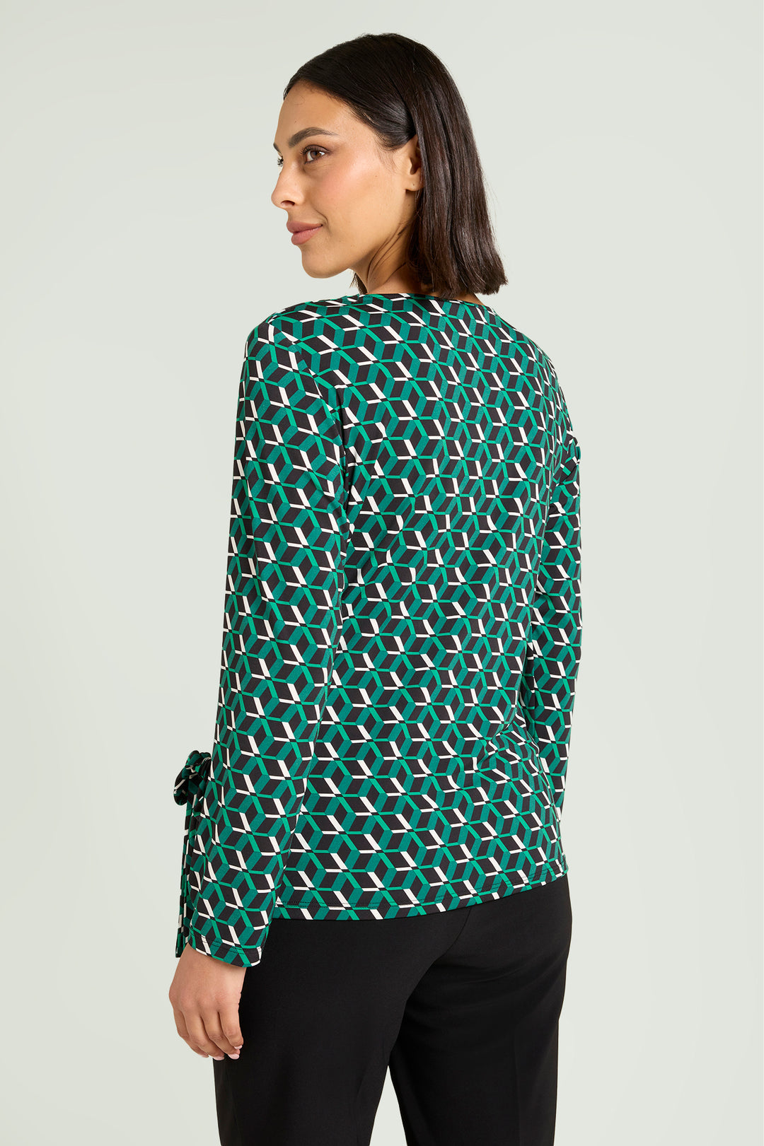 Luisa Viola Blusa stampata in jersey