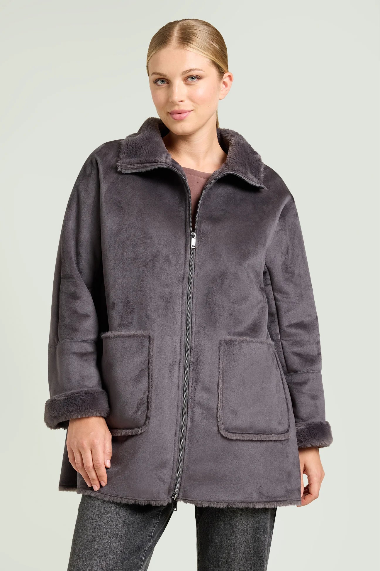 LUISA VIOLA Cappotto soft-touch