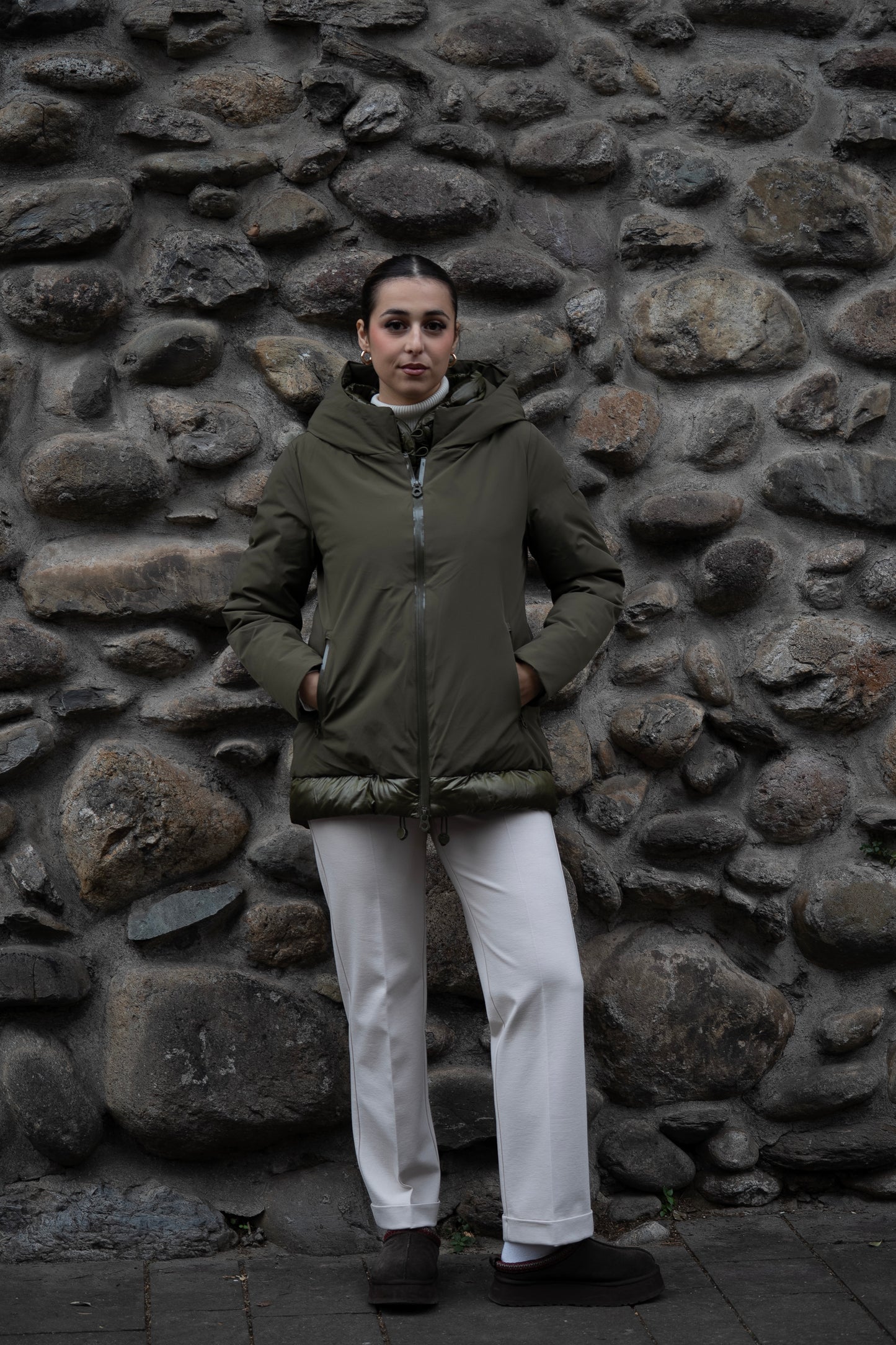 RHIUNIK Giacca in doppio tessuto