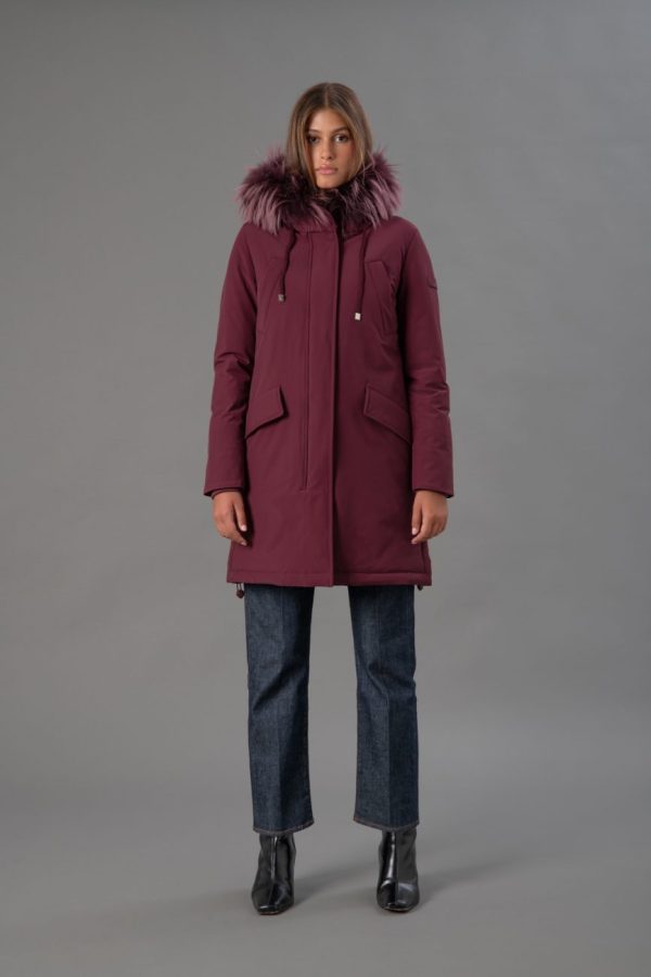 Rihunik capospalla con pelliccia