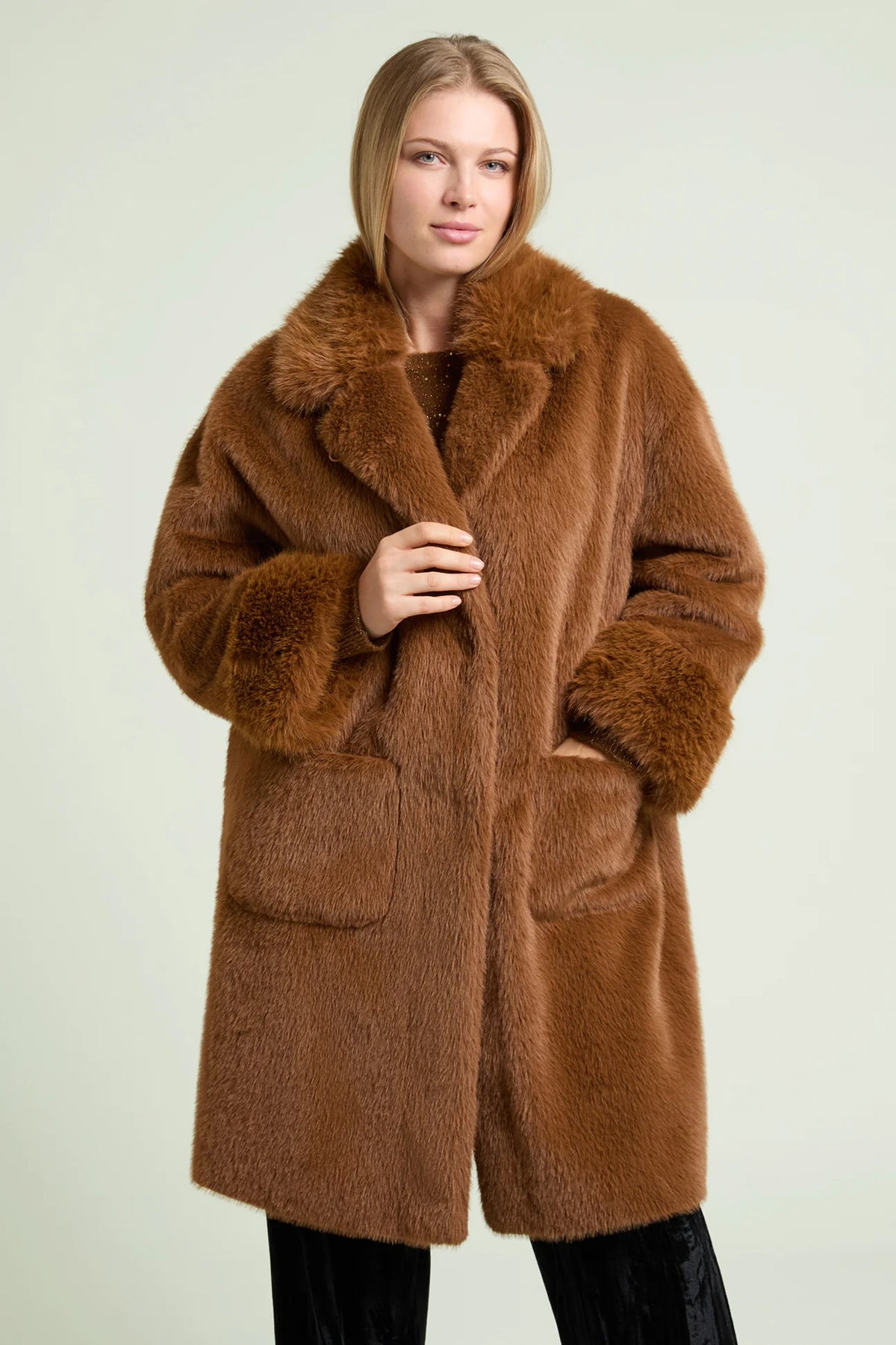 Cappotto soft-touch