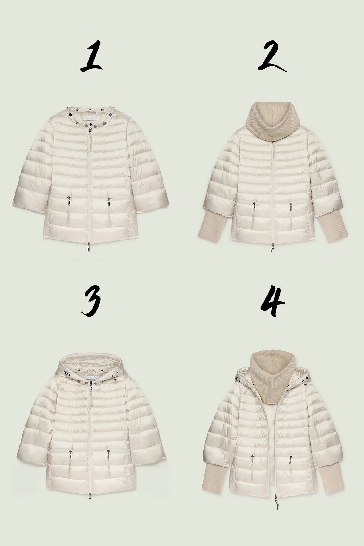 Piumino "4 in 1"