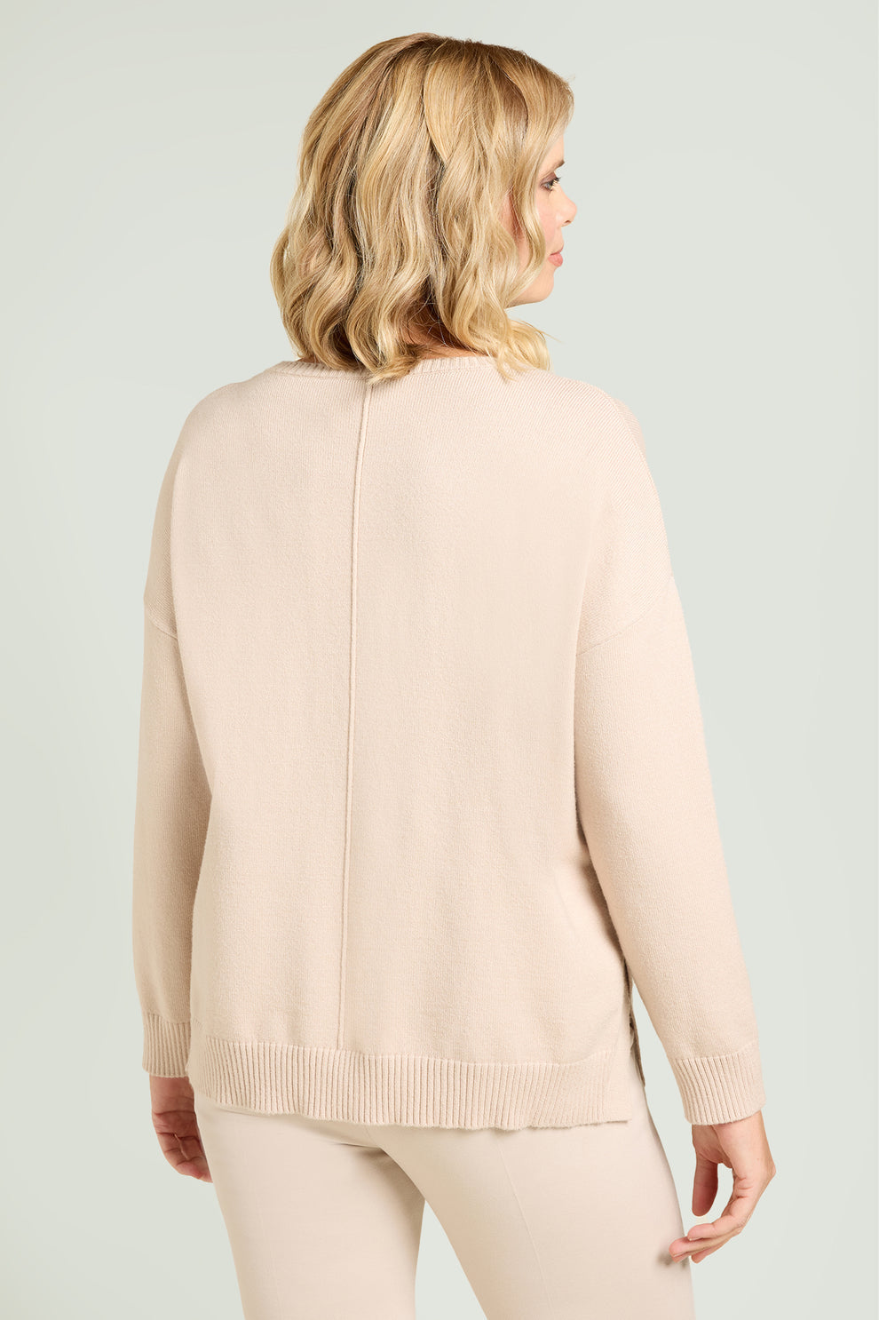 LUISA VIOLA Maglia full paillettes