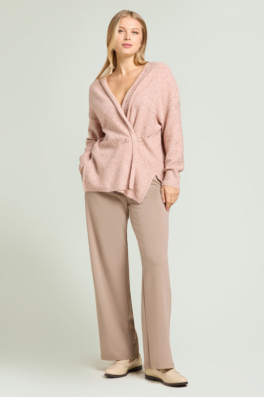 LuisaViola cardigan full paillettes
