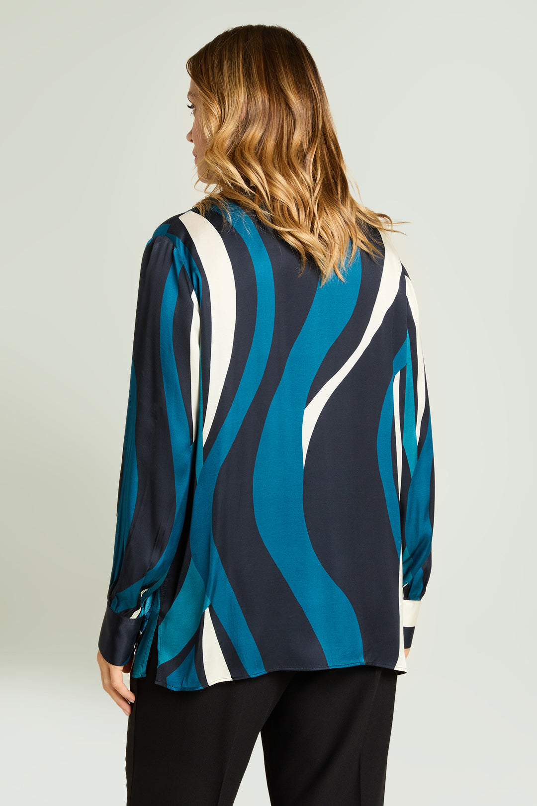 LuisaViola Camicia in raso stampato