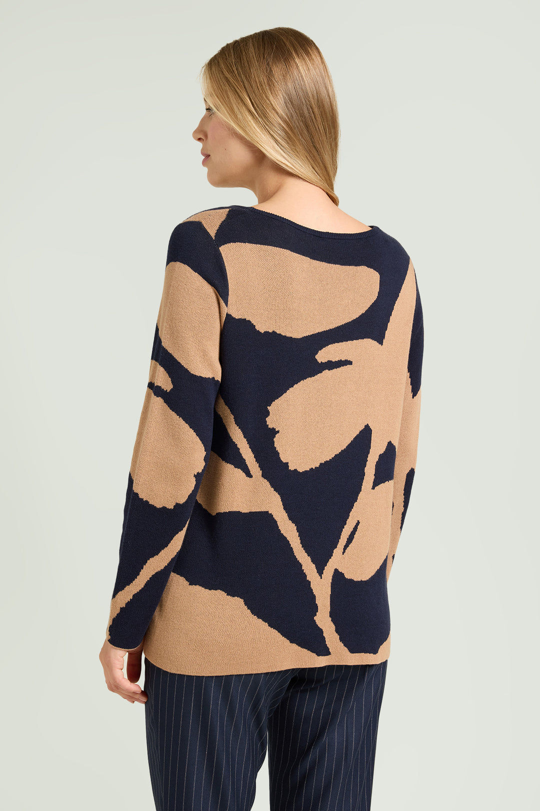 LUISA VIOLA maglia jaquard