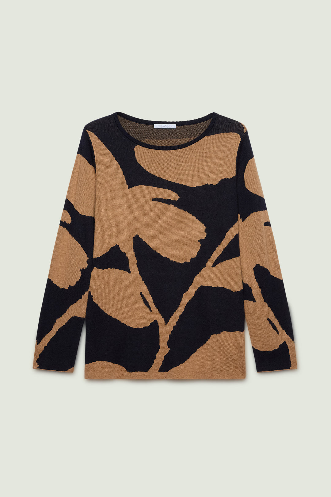 LUISA VIOLA maglia jaquard