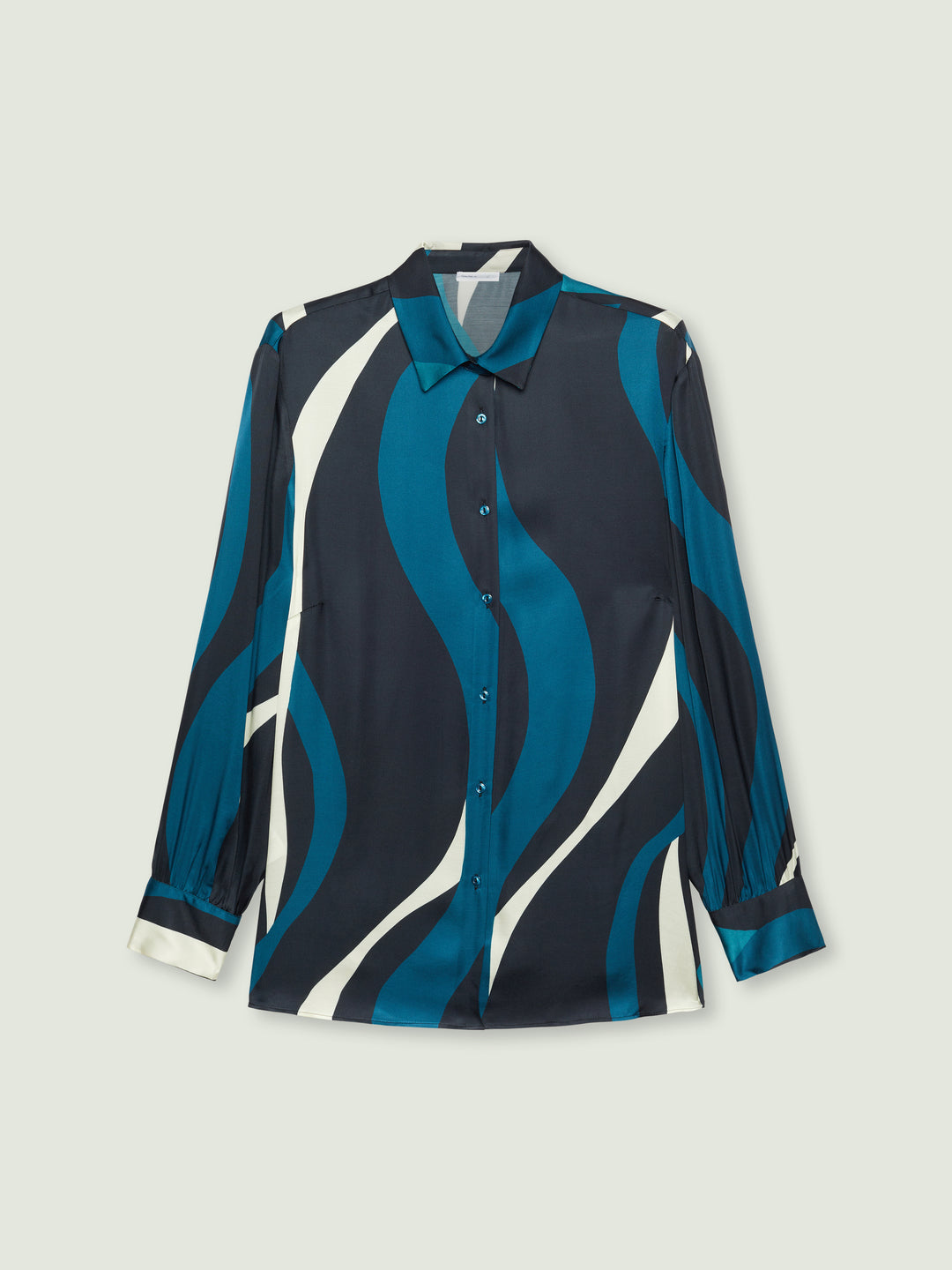 LuisaViola Camicia in raso stampato