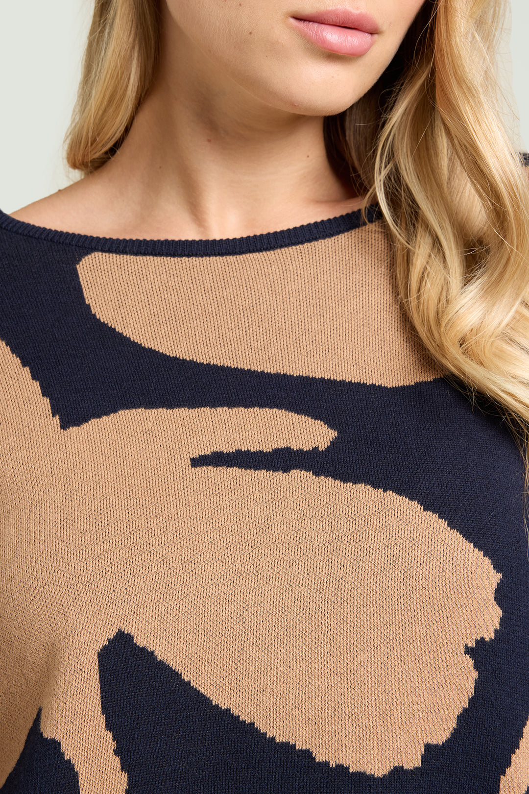 LUISA VIOLA maglia jaquard