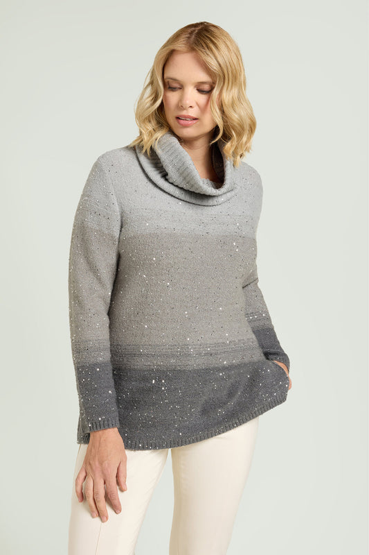 LUISA VIOLA Maglia degradè